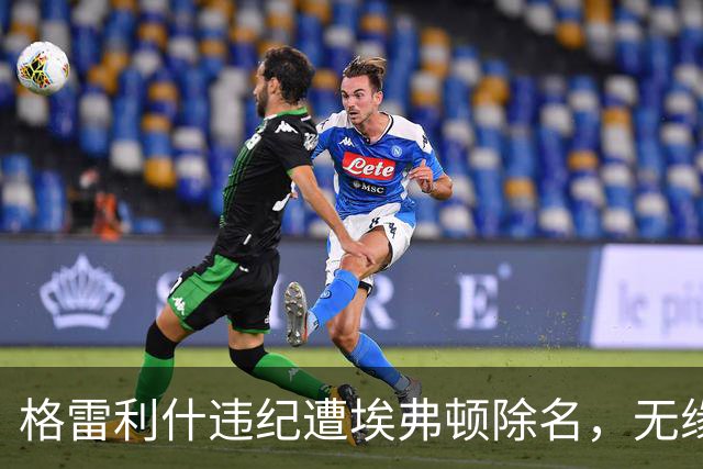 格雷利什违纪遭埃弗顿除名，无缘联赛杯战纽卡